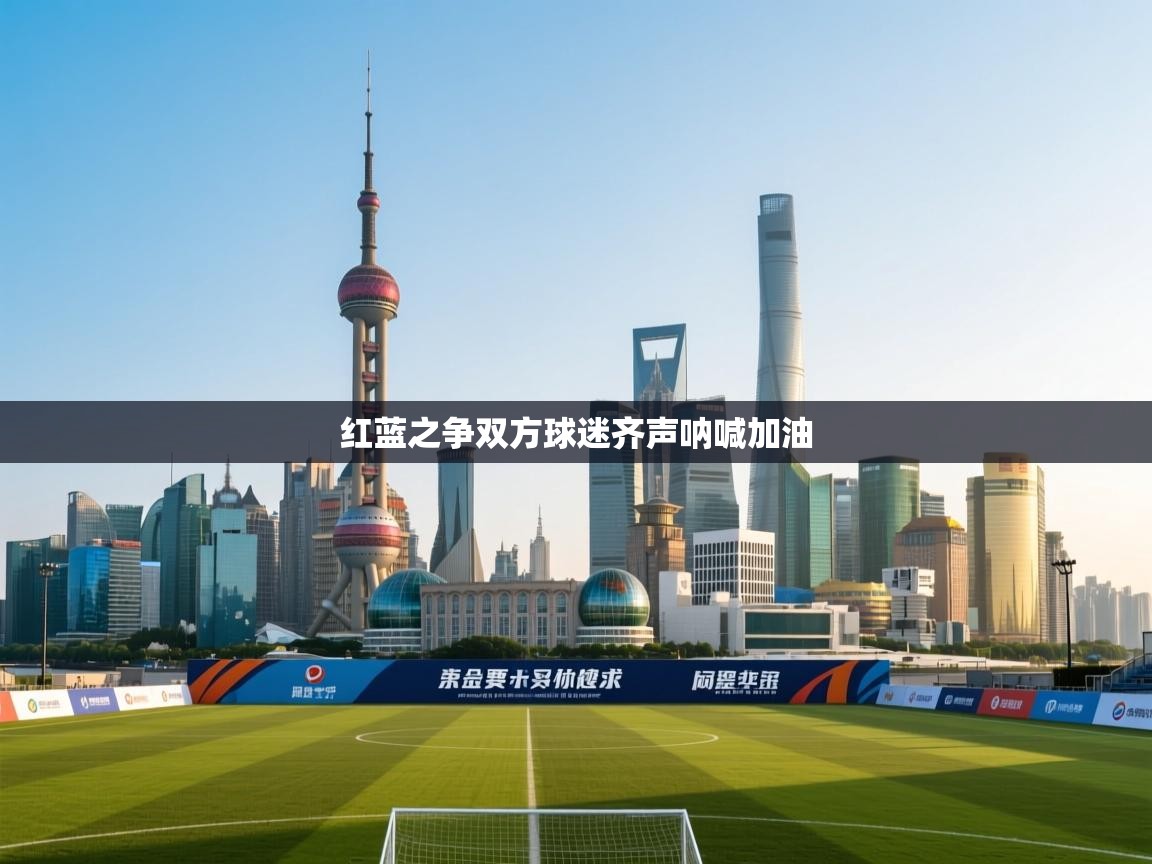 红蓝之争双方球迷齐声呐喊加油  第2张